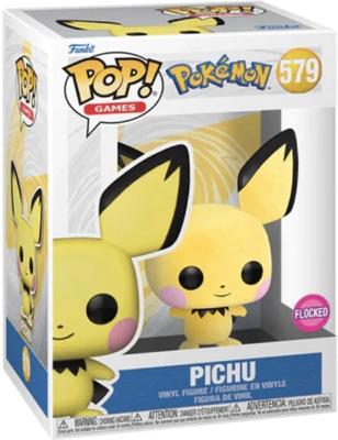Pokemon Funko Pop Vinyl: Pichu (Flocked)