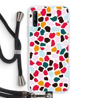 Colored Giraffe: Huawei P Smart Pro Transparant Hoesje met koord