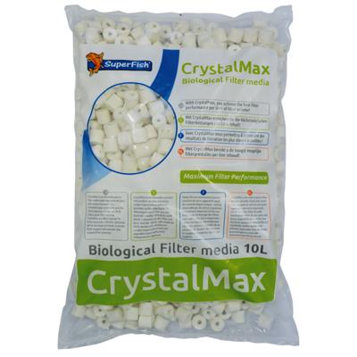 Superfish Crystalmax 10L Filtermedium - Duurzaam Glas voor Aerobe & Anaerobe Vijverfiltratie