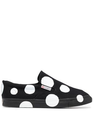 10 CORSO COMO x Superga baskets à pois - Noir