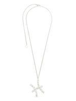 Jil Sander zodiac-pendant silver necklace - Argent - thumbnail