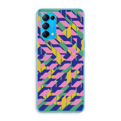 Skew Blush 1: Oppo Find X3 Lite Transparant Hoesje