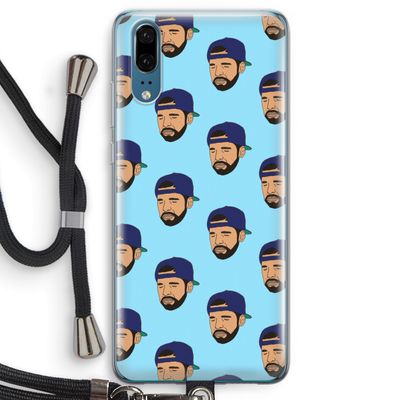 Drake Away: Huawei P20 Transparant Hoesje met koord