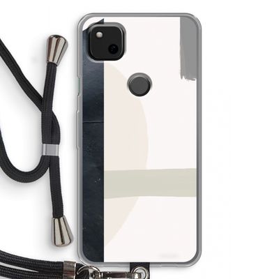 Baca: Pixel 4a Transparant Hoesje met koord