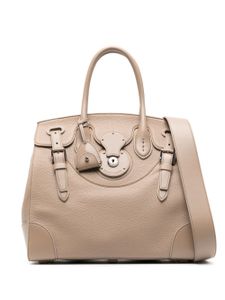 Ralph Lauren Collection sac cabas Ricky en cuir - Tons neutres