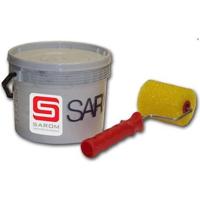 Sarom Fuoco - Barbecueverf - Betonnen barbecue - 5L - Wit - Met roller Sarom Fuoco - Barbecueverf - Betonnen barbecue - 5L - Wit - Met roller