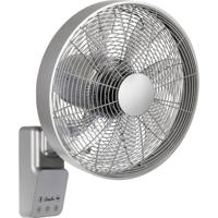 CasaFan AIROS ECO DESIGN WALL TS Wandventilator Titaanzilver Met afstandsbediening, Timer