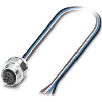 Phoenix Contact 1554649 Sensor/actuator inbouwconnector M12 Aantal polen (sensoren): 4 Bus, inbouw 0.50 m 1 stuk(s)