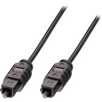 LINDY 35215 Toslink Audio Aansluitkabel [1x Toslink-stekker (ODT) - 1x Toslink-stekker (ODT)] 10.00 m Grijs
