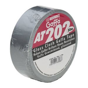 Advance AT202 gaffa tape 50mm 50m grijs