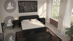 Opberg boxspring 160 x 210 cm- stofkleur 5089
