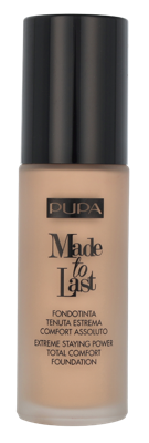 Pupa Milano - Pupa Made To Last Total Comfort Foundation SPF10 30 ml 020 Light Beige