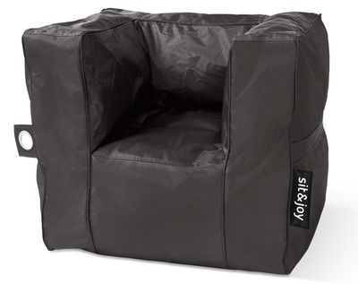 Kinder zitzak stoel 'Poco' Anthracite - Zwart - Weerbestendig - Sit&Joy