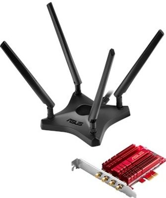 PCE-AC68 - Netwerkadapter PCIe - 802.11b, 802.11a, 802.11g, 802.11n, 802.11ac PCE-AC68 - Netwerkadapter PCIe - 802.11b, 802.11a, 802.11g, 802.11n, 802.11ac