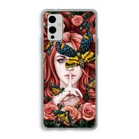 Lady Moth: OnePlus 9 Transparant Hoesje