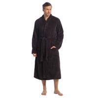 Ten Cate Badjas Heren Stripe Antraciet-XXL