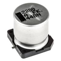 Panasonic Elektrolytische condensator SMD 2200 µF 10 V 20 % (Ø) 12.5 mm 1 stuk(s)