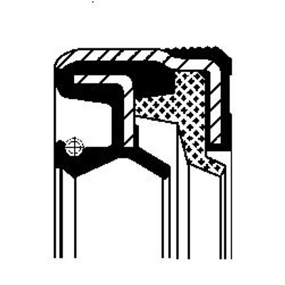 Keerring, differentieel 12015709B