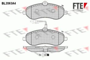 Remblokken set BL2063A4