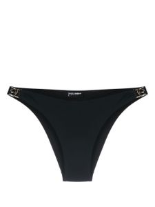 Dolce & Gabbana bas de bikini à détail de logo - Noir