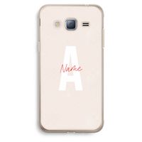 Strawberry Milkshake: Samsung Galaxy J3 (2016) Transparant Hoesje