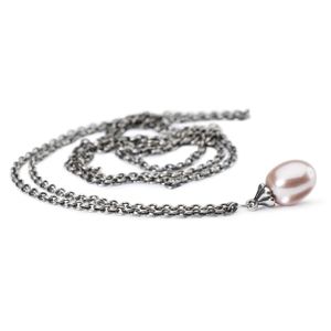 Trollbeads TAGFA-00050 Ketting Roze Parel zilver/zoetwaterparel 70 cm