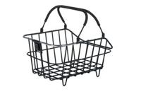 Basil cento alu multi system nordlicht - fietsmand - achterop - zwart