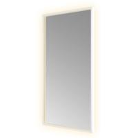 Hotbath &More Mirrors Square LED Badkamerspiegel - Rechthoek - 100 x 50 cm - Mat Wit