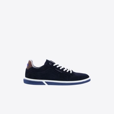 Sneaker Blauw Daim