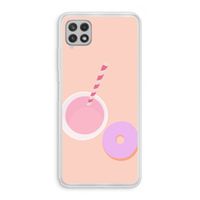 Donut: Samsung Galaxy A22 4G Transparant Hoesje