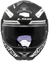 LS2 opklaphelm "ff910 advant ii tape". helmet ff910 advant ii tape m matt bl/white