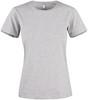 Clique 029349 Premium Fashion-T Ladies - Grijsmelange - XS