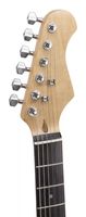 Max 173223 gitaar Elektrische gitaar Zwart, Wit Stratocaster 6 snaren - thumbnail