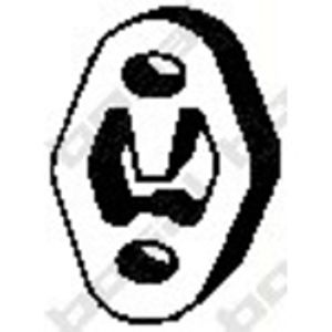 Aanslagrubber, demper 255017