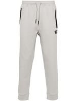 BOSS pantalon de jogging à logo imprimé - Gris