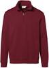 Hakro 451 Zip sweatshirt Premium - Burgundy - XS