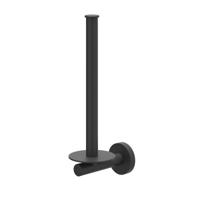 IVY Reserverolhouder Wandmodel voor 2 Rollen - Mat Zwart PED