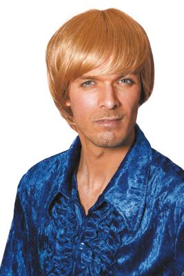 Herenpruik luxe blond