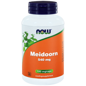 NOW Meidoorn 540 mg Capsules