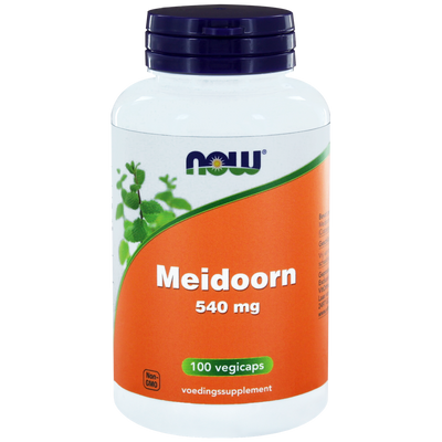 NOW Meidoorn 540 mg Capsules