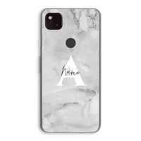 Ivory Marble: Google Pixel 4a 5G Transparant Hoesje