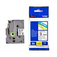 Brother TZE221 tape 9mm zwart/wit - thumbnail