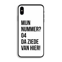 Da ziede van hier: iPhone XS Biologisch afbreekbaar hoesje