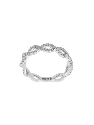 Wouters & Hendrix Gold Diamond Ribbon ring - Métallisé