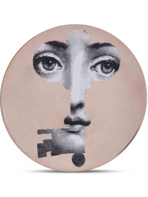 Fornasetti key face wall plate - Gris