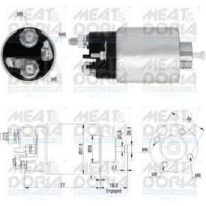 Meat Doria Starter magneetschakelaar 46157