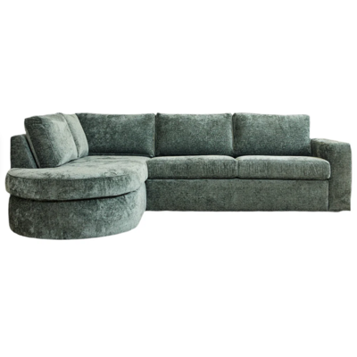 MySofa Alma | Green | 2,5 zits + Divan Rechts