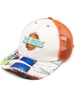 Just Don casquette 'Islands' à empiècement en mesh - Blanc Just Don casquette 'Islands' à empiècement en mesh - Blanc