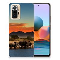 Xiaomi Redmi Note 10 Pro | TPU Hoesje | Olifanten