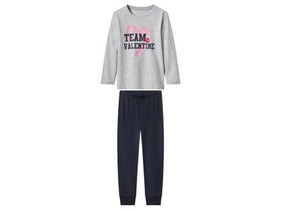 lupilu Kinder pyjama (Grijs/donkerblauw, 122/128)